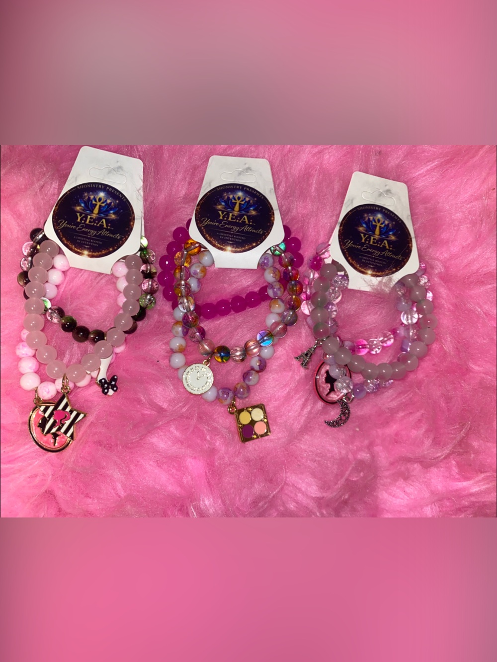 🌙 Y.E.A. “Moonlit Grace” Collection
3 sets 
9 bracelets